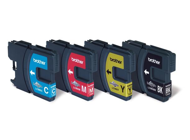 Blekk BROTHER LC980 Value Pack 